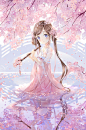 -星畑_桜_涂鸦王国插画 <a class="text-meta meta-tag" href="/search/?q=二次元">#二次元#</a>