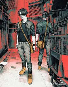 高清壁纸来一波~克罗地亚插画达人作品更新啦~ : 从他的插画作品中可以感受到一种文艺气息的插画氛围，画面唯美华丽。从最终的效果图也可以清晰的看到线的痕迹，所以他起稿主要还是以线稿开始做造型设计的，并把它们保留到了最后的画面当中