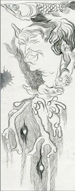 一颗馒头的插画画廊展厅