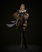 female magician