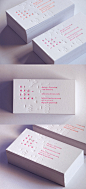 Patterned Business Cards #采集大赛#
