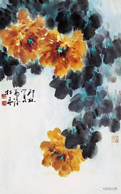 波蒂瓜采集到水墨