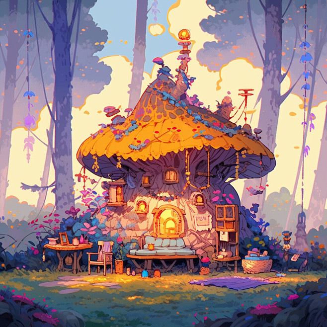 Mushroom House