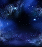 夜空星云星光璀璨星空高清图太空宇宙风景JPG背景图片合成PS素材