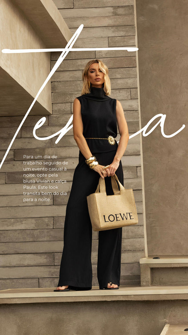Ter em mente o look ...
