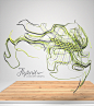 Nike Flyknit 2012 : Back in 2012 we worked with Everett Vangsnes to create shape concepts for the nike flyknit launch. We created a structure that could be adapted to most solids and surfaces.