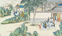 100张红楼梦插图，值得收藏！清代著名国画大师孙温先生用36年的时间
熬尽一生心血工笔重彩绘制的230幅巨幅图画
现存藏于大连旅顺博物馆
