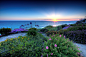 san, Clemente, California, Sunset, Landscape