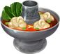 食谱 - 泰国馄饨汤