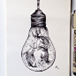 Alfred Basha  超现实主义手绘艺术欣赏 超现实主义 草图 诡异 手绘 涂鸦 