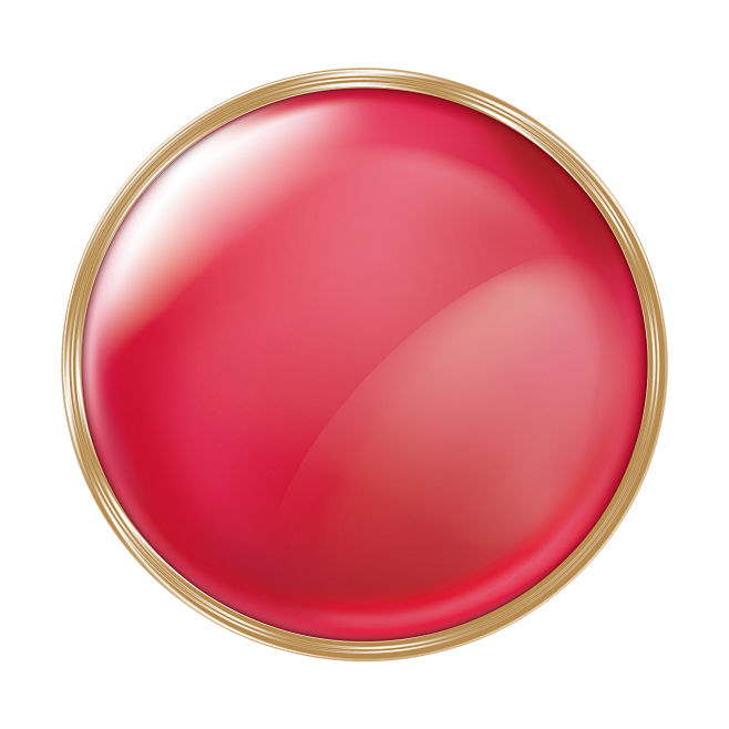 粉红色金属圆形标题框(2764x2684...