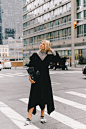 Collage Vintage Street Style from New York Fashion Week