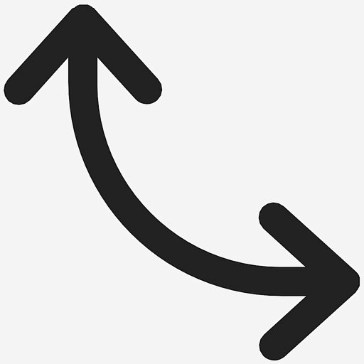 箭头双向圆角图标_88ICON https://88icon.com 箭头 双向 圆角 指向 指示器 提示 方向 曲率 双头箭头 设计和开发 ...