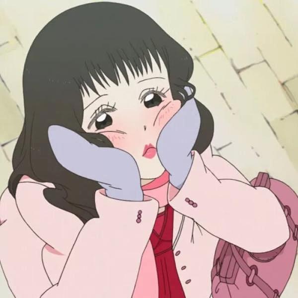 托腮