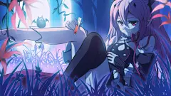 终结的炽天使 克鲁鲁·采佩西 同人图 插画 壁纸 | 裸足的女王 | 半次元-第一中文COS绘画小说社区