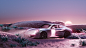 3D 911 carrera animation  automotive   CGI houdini motion design Porsche redshift Render