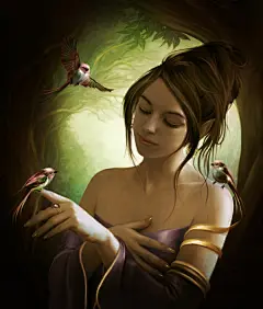 【天狼收藏】欧美人物插画选欣赏 - 天狼 - 指尖缘