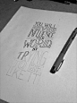 Influence the World by Sean McCabe, via Behance