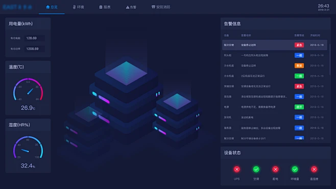 设备软件UI界面-花瓣网