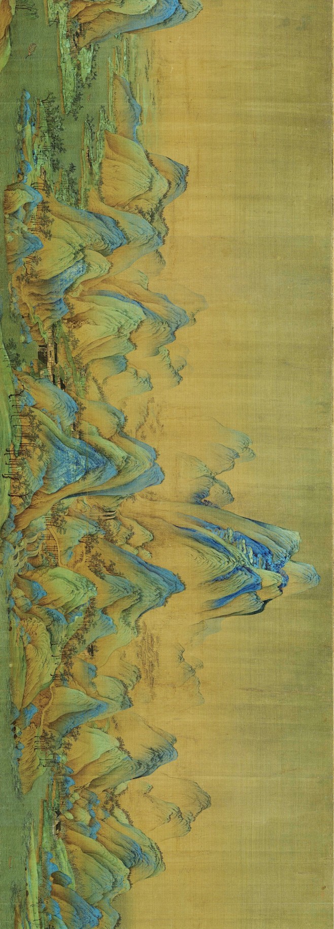 #格物# 千里江山图，北宋，王希孟。主帖...