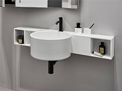 易美居采集到意大利卫浴品牌Cielo为你述说现代浴室与百变台盆的优雅秘诀！