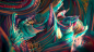 Wires & Splines - Abstract 3D Illustrations