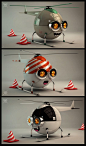 Sky Trippers | 3D art by Matías Petroli | Tools used: Cinema 4D, Illustrator, Photoshop