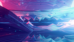 RYAN谷雨采集到【渐变】彩色、纹理、墨迹、lowpoly