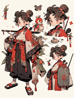 阿欣本欣采集到人物立设