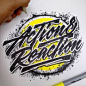 Hand-lettering designs by Juantastico