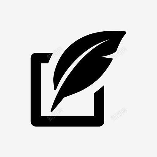 写作浪涌流图标 icon 标识 标志 UI图标 设计图片 免费下载 页面网页 平面电商 创意素材-花瓣网
