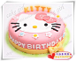 Cake Girl杭州翻糖/婚礼/生日/创意/儿童卡通蛋糕【kitty猫】-淘宝网