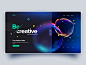 Be creative by Joël Dos Santos on Dribbble _全屏站_T202044 #率叶插件，让花瓣网更好用_http://ly.jiuxihuan.net/?yqr=13120165#