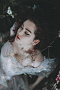 dreamy Fashion  flower people Photography  portrait surreal water woman