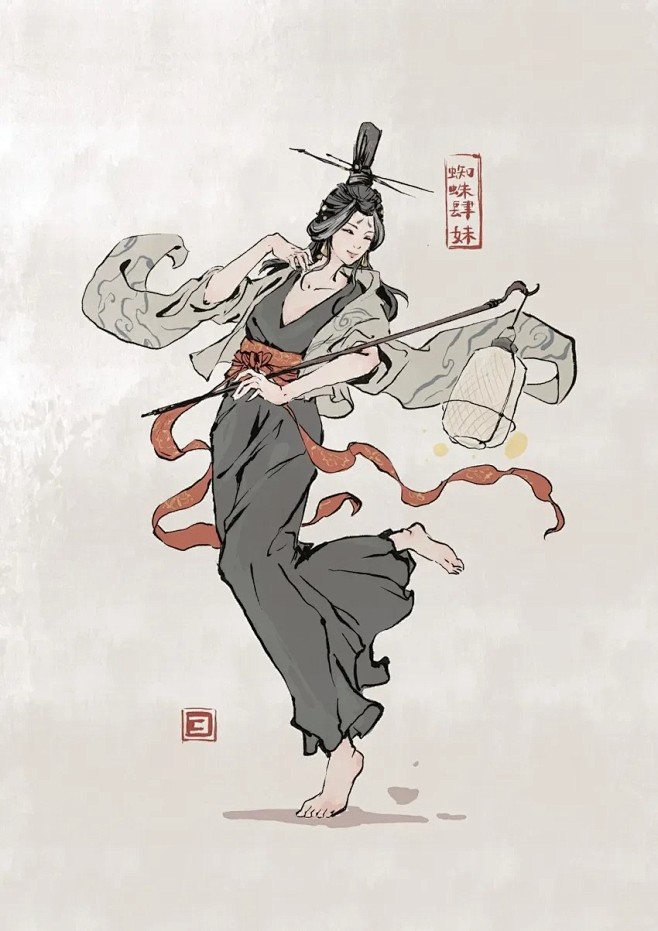 黑悟空古风人物画 (6)