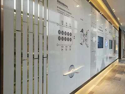 多功能展厅设计_工艺工法展示设计_房地产临时售楼处展厅展馆设计-智汀国际-花瓣网