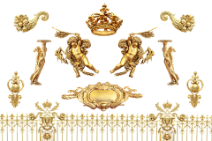 查理一世、采集到金色系素材装饰