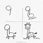 【简笔画】数字1-9可以画什么?哄娃get技能。#get√# ​​​​