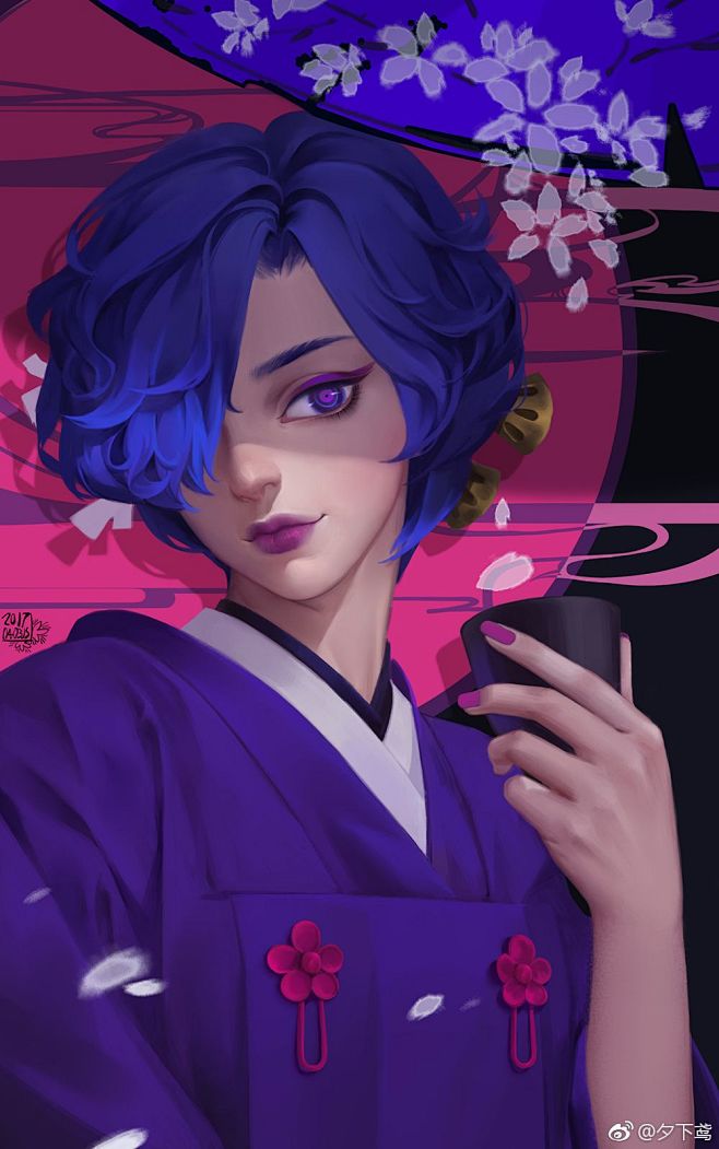 女插画