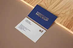 Business Card Mockup Set 16款极简质感卡片名片企业vi应用设计作品贴图ps样机素材国外设计模板 - UIGUI