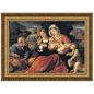 Holy Family with the Young Saint John and Mary Magdalene, 1490: Framed Canvas Replica Painting