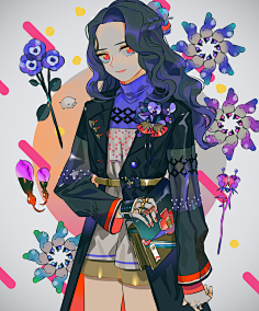 女王御姐风-花瓣网|陪你做生活的设计师 | 【p站画师】