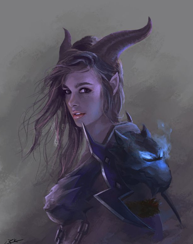 魔兽世界德莱尼妹纸