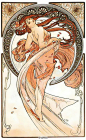穆夏 Alphonse Maria Mucha (1860-1939)