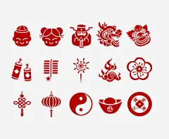 中国风元素高清素材 中国节 中国风 古典 喜庆 春节 节日 免抠png 设计图片 免费下载