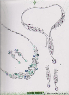 J金香X采集到珠宝设计手绘