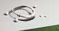 industrial design  product design  vr glasses Render 3D golf UI/UX Display AR