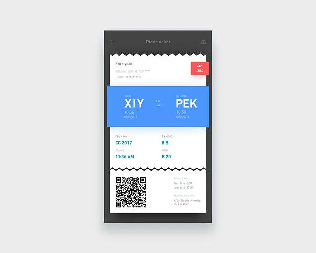 Daily UI 100天设计练习作品，漂亮的不像实力派