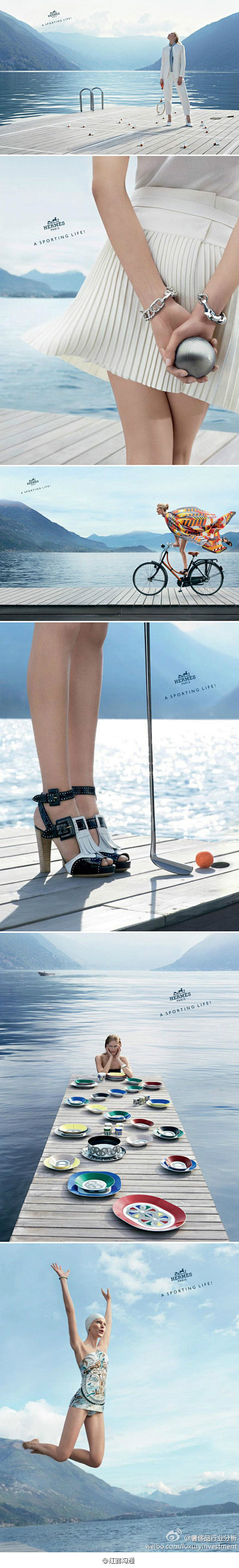 Hermès 2013年春夏季广告的主题...