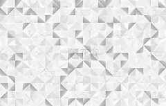 单色金属立体主义背景